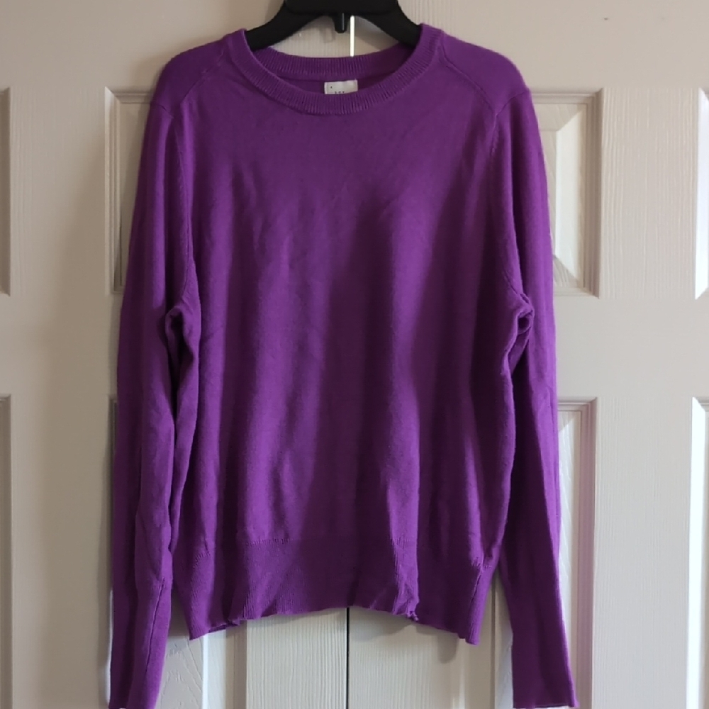 A New Day Purple Crew Neck Sweater